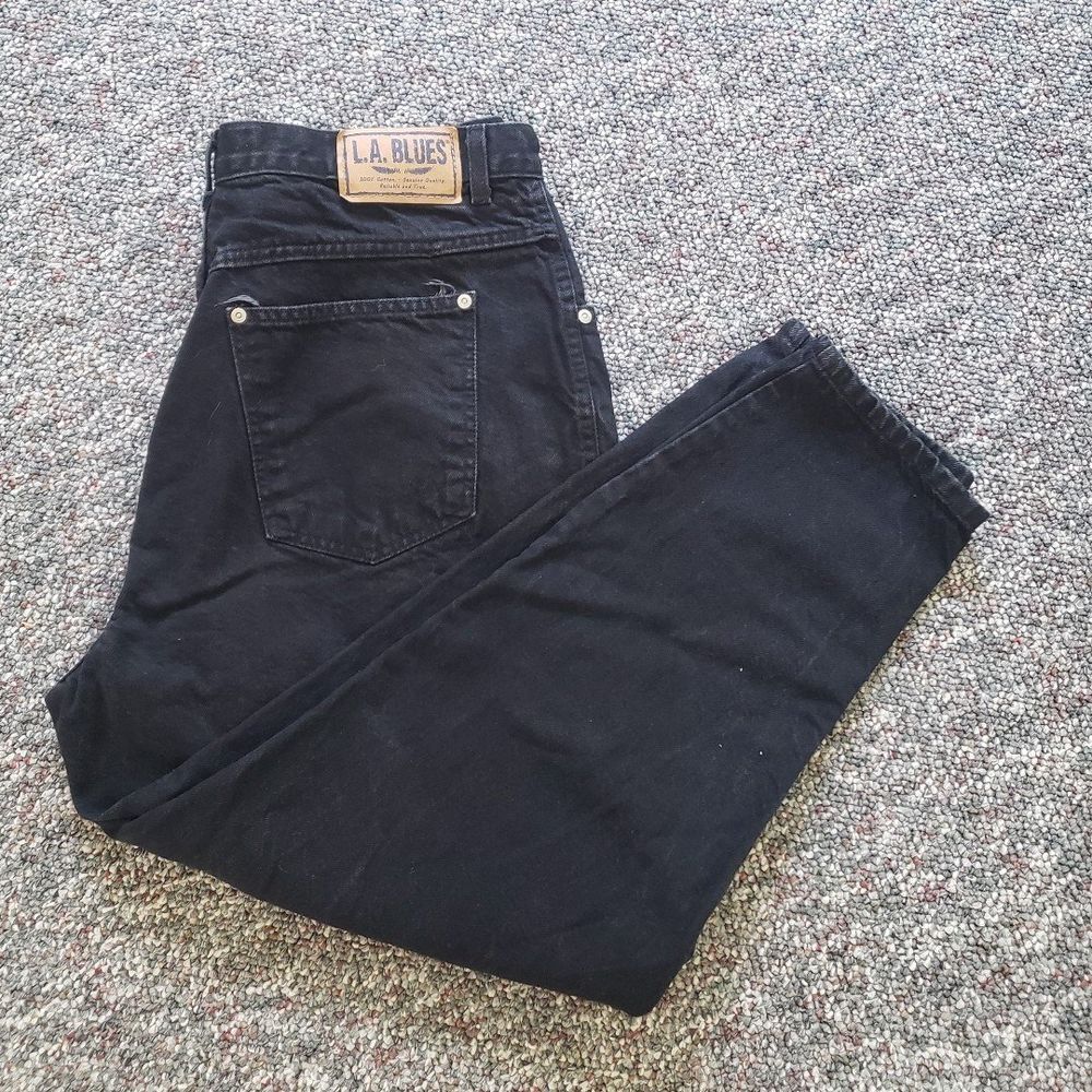 L.A. Blues Black Straight Leg Vintage Jeans